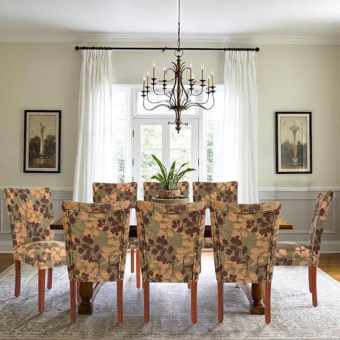 Homepop Home Decor | K1136-F975 | Classic Upholstered Parsons Dining Chair | - Image 2