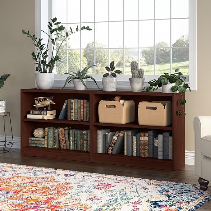 Bush Furniture Universal Bookcase, Low Storage and Display Bookshelf - Image 4