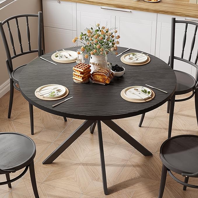 ChooChoo 47.2 Inch Round Dining Table - Image 6