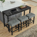 KEIKI 4-Piece Bar Table Set by Unknown