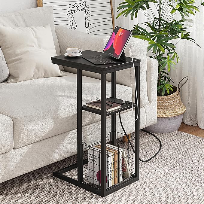 Vagusicc C Shaped End Table - Image 2