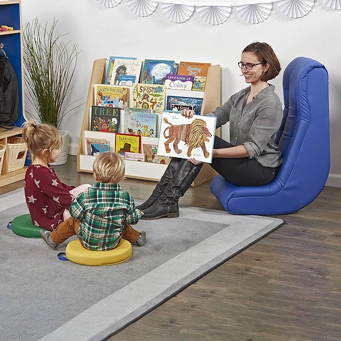 Factory Direct Partners Soft Tufted Floor Rocker - Image 2