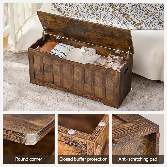 43.3"Storage chest extra large, storage trunk - Image 6