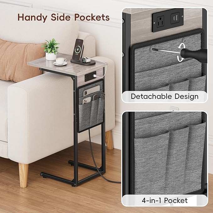 Vagusicc C Shaped End Table - Image 8
