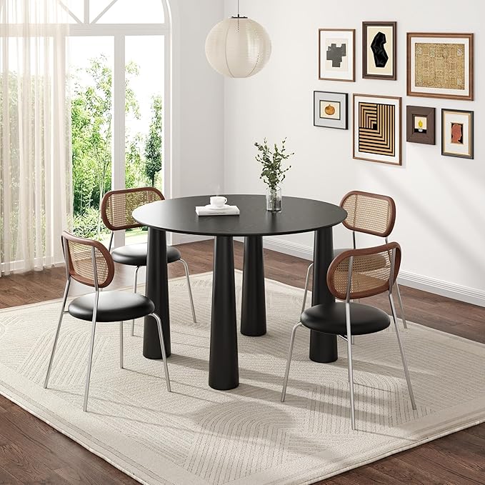 Casaphoria 45" Round Dining Table, Kitchen Table - Image 4