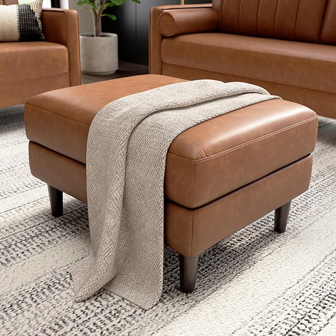 Bush Home Storage Ottoman with Tray, Living Room Furniture, Max Collection by BushHome