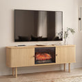 WERMO 71'' Electric Fireplace TV Stand by WERMO