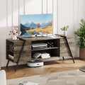 TV Stand for 65 60 55 50 Inch TV, Industrial Media Console Table for Living Room by GAOMON
