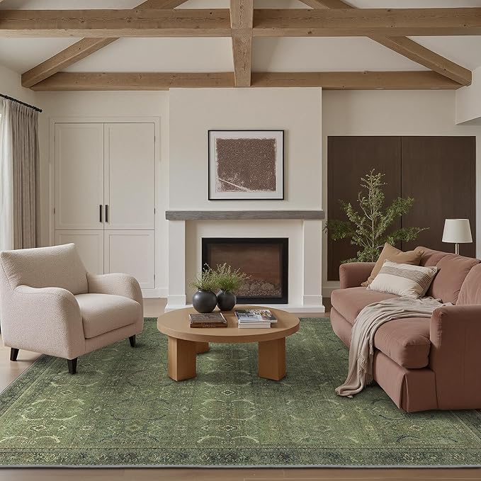8X10 Area Rugs Machine Washable Rugs - Image 3