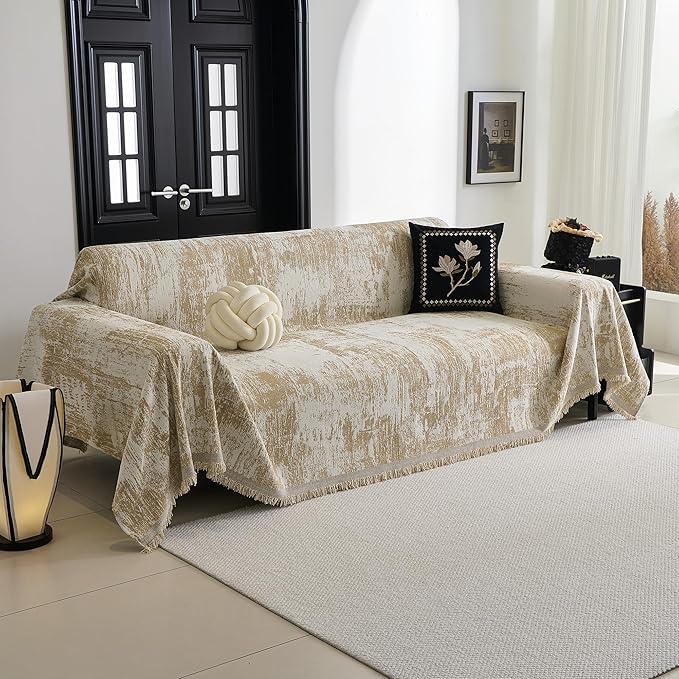 MYSKY HOME Couch Cover for Dogs Washable Couch Sofa Protector for Loveseat Sofa - Image 2