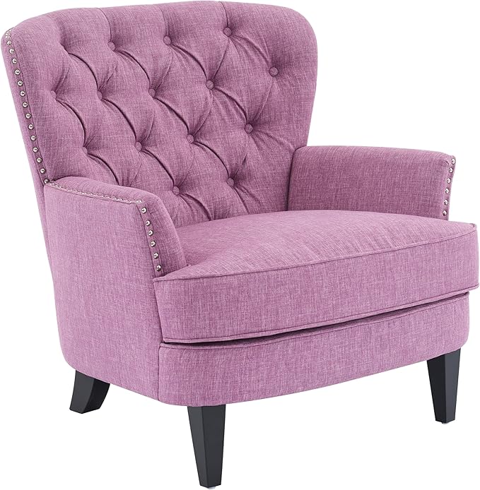 Ball & Cast Accent Chair, Mid-Century Lounge Living Room Chairs - Image 5