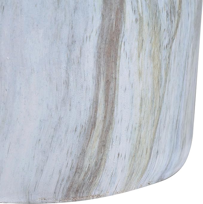 JONATHAN Y TBL1101B Troy 16" Modern Minimalist Faux Marble Column - Image 8