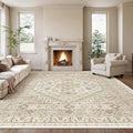zesthome 10x14 Area Rugs, Stain Resistant Washable Rug, Ultra-Thin Rugs by Zesthome