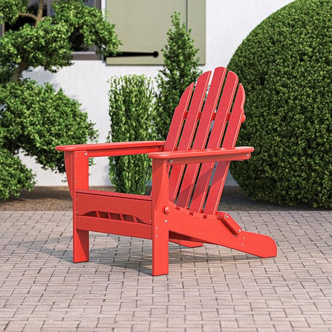 POLYWOOD AD5030SR Classic Folding Adirondack Chair, 38.5" H x31.25 W x 33.5" D - Image 2