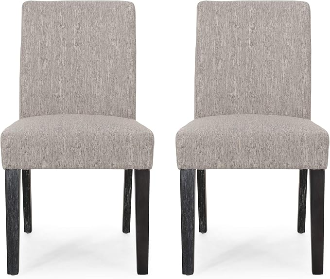 Christopher Knight Home Boling Contemporary Upholstered Dining Chair, Light by ChristopherKnightHome
