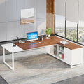 Tribesigns 70.8" L-Shaped Executive Desk by Tribesigns