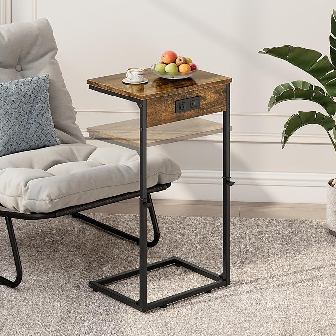 Vagusicc C Shaped End Table - Image 5