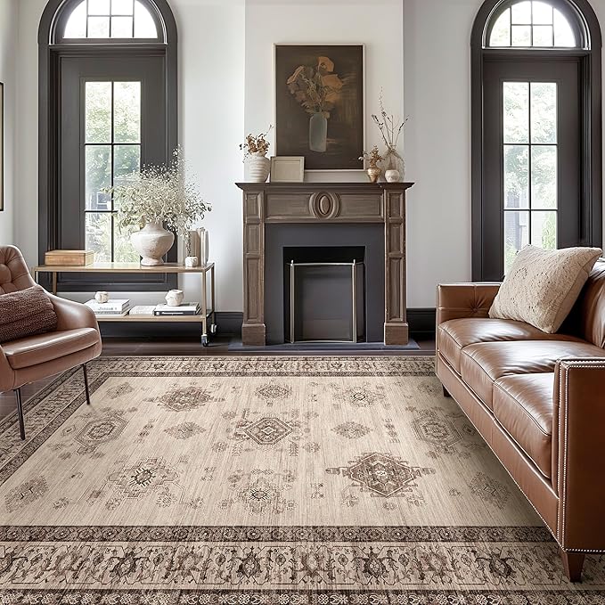 8X10 Area Rugs Machine Washable Rugs - Image 3