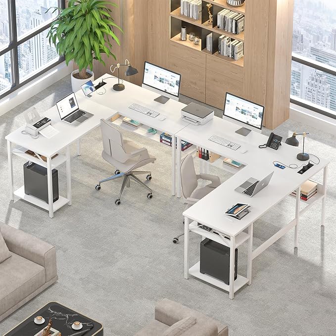 Reversible L Shaped Gaming Desk - Image 2