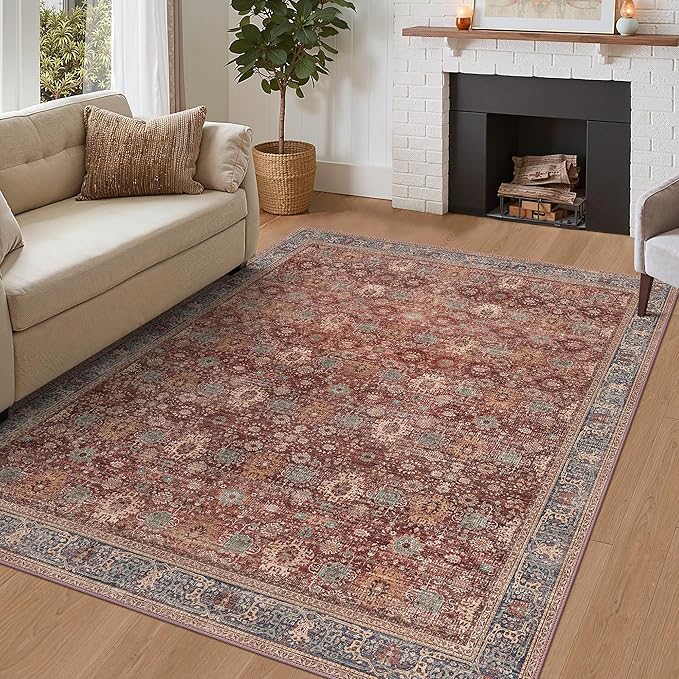 10X14 Area Rugs Machine Washable Rugs - Image 2