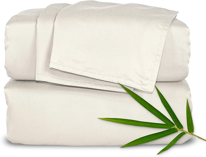 King Sheets by Pure Bamboo, Genuine 100% Organic Viscose Derived from Bamboo by PureBamboo