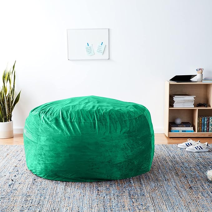 Sofa Sack Bean Bag Chair Cover, Aqua Marine - Image 2