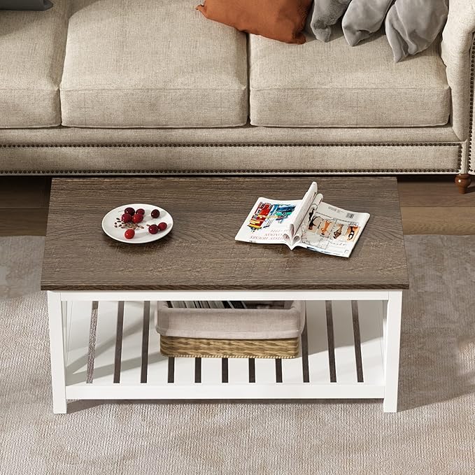 ChooChoo Coffee Table, Rustic Farmhouse Table - Image 4