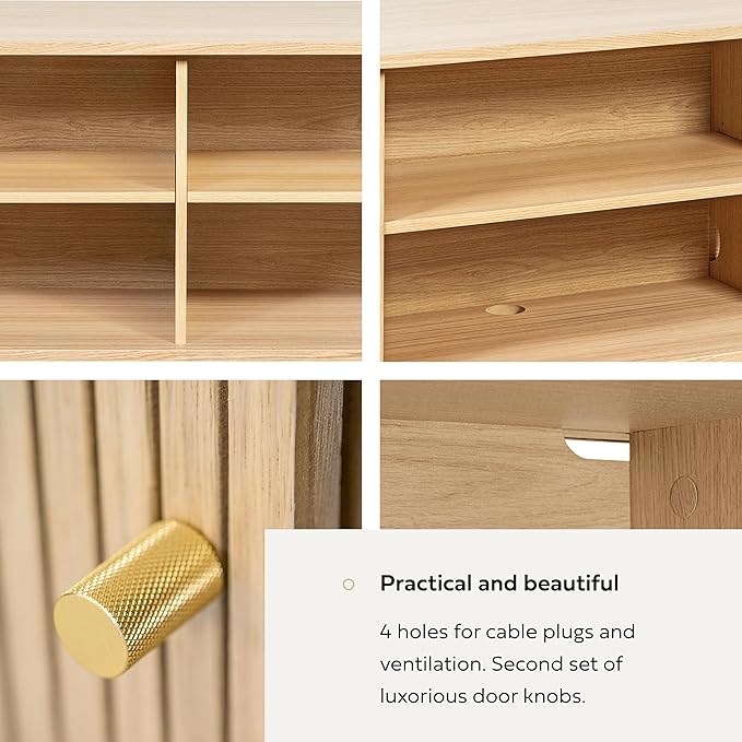 WERMO 71’’ Sideboard Storage Cabinet - Image 7