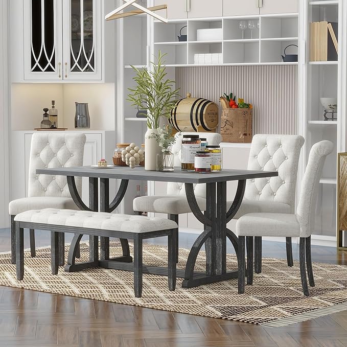Ball & Cast 6-Piece Dining Table Set by BallCast