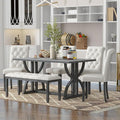 Ball & Cast 6-Piece Dining Table Set by BallCast