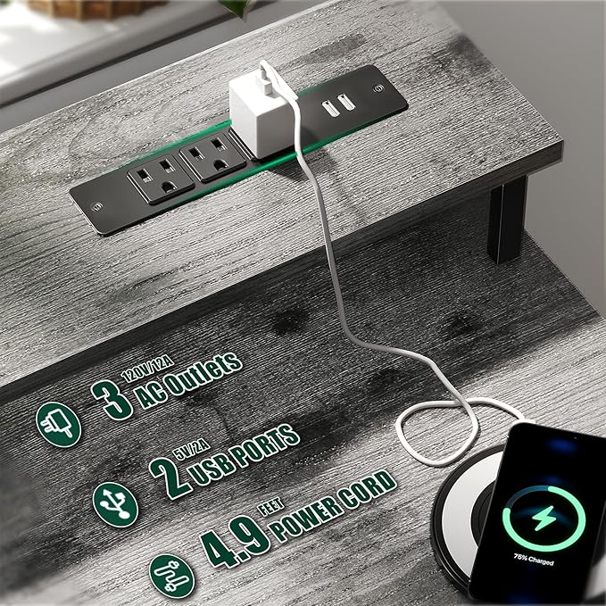 47 Inch Computer Gaming Desk - Image 4