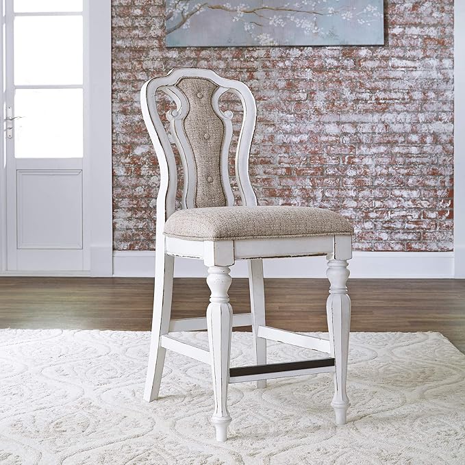 LIBERTY FURNITURE INDUSTRIES, INC. Magnolia Manor Counter Height Chair-Set of 2 - Image 6