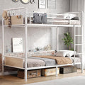 Metal Bunk Bed Twin Over Twin, Industrial Bunkbeds Heavy Duty Bed by JOCOEVOL