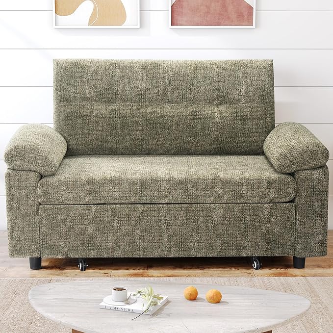 Vipbear 3-in-1 Convertible Sofa Bed, Pull Out Sleeper Sofa - Image 8