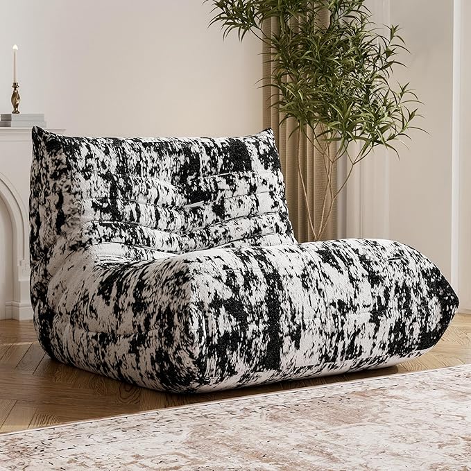 Bean Bag Chair, Fireside Chair Bean Bag Sofa Large Bean Bag Chair by Unknown