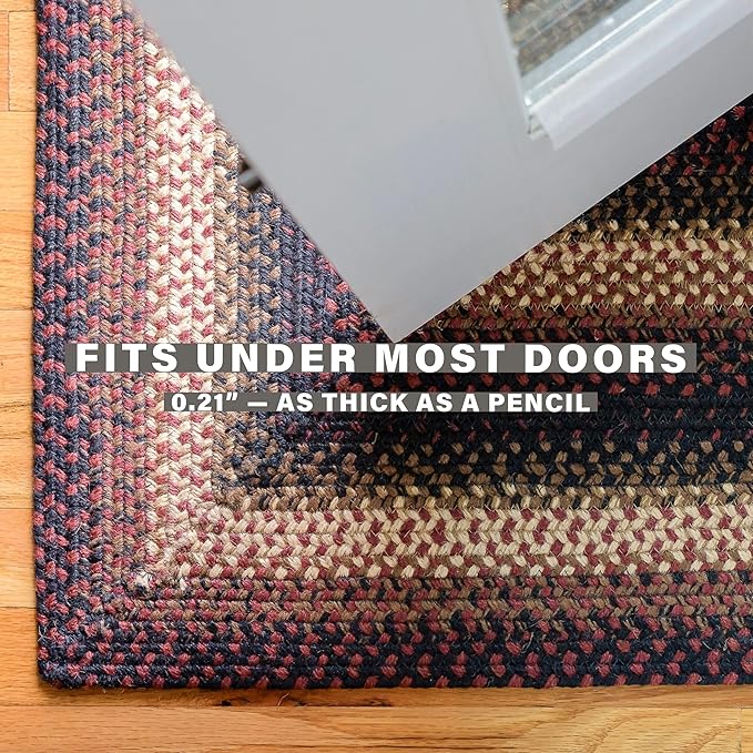 Prescott Oval Braided Rug 20x30 - Image 5