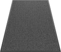 Sturdy Front Door Mat Outside Entrance, Stain and Fade Resistant, Natural by HOMEK
