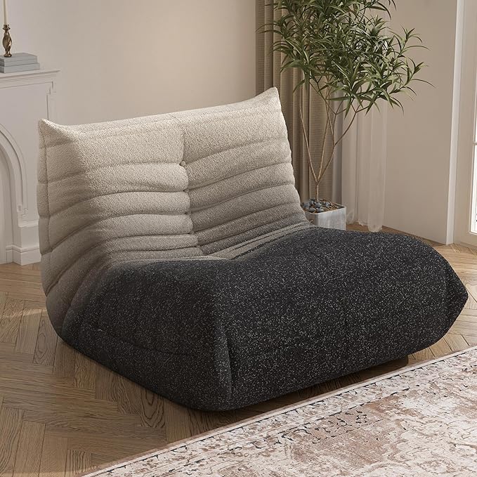 Bean Bag Chair, Fireside Chair Bean Bag Sofa Large Bean Bag Chair - Image 3
