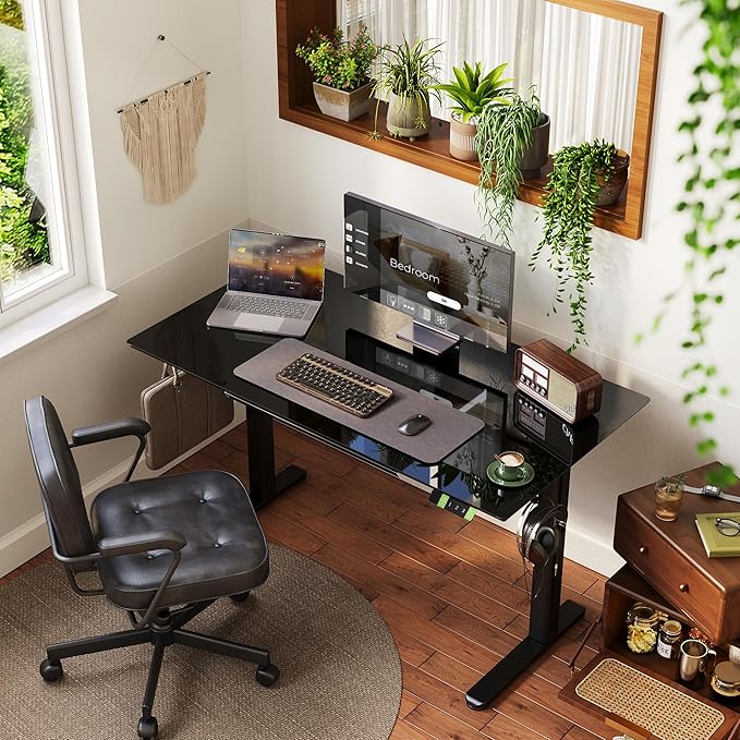 INNOVAR Glass Standing Desk - Image 2