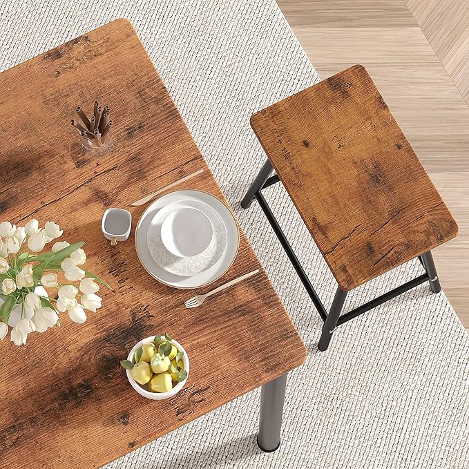 VECELO Kitchen Table and Chairs - Image 7