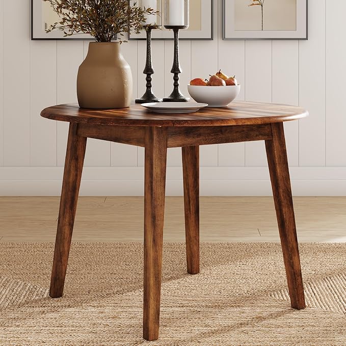 Signature Design by Ashley Berringer Dining Room Round Drop Leaf Table - Image 2