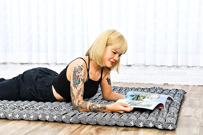 Leewadee - Kapok Roll Mat – Handcrafted Folding Sleep & Relaxation Mattress - Image 5