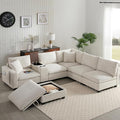 Merax 140'' Oversized Modular Sectional Sofa by Merax