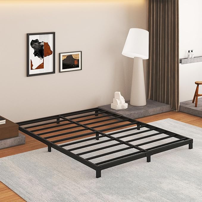 5 Inch Low Bed Frame Full, Heavy Duty Full Size Bed Frame Low Profile, No Box - Image 7
