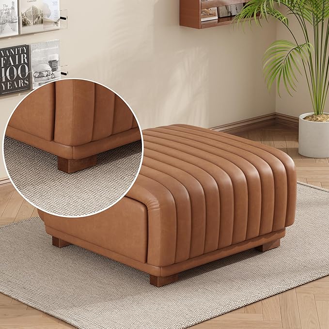 Christopher Knight Home Reyno Upholstered Ottoman - Image 5