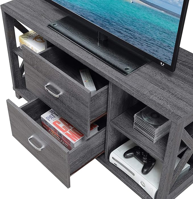 Convenience Concepts Oxford Deluxe 2 Drawer TV Stand - Image 6