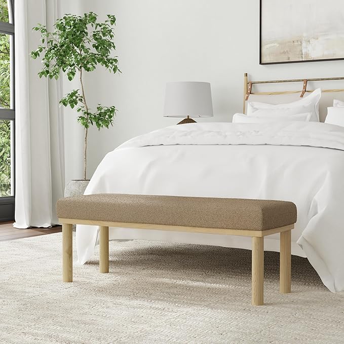 HomePop Oslo Decorative Bench - Image 6