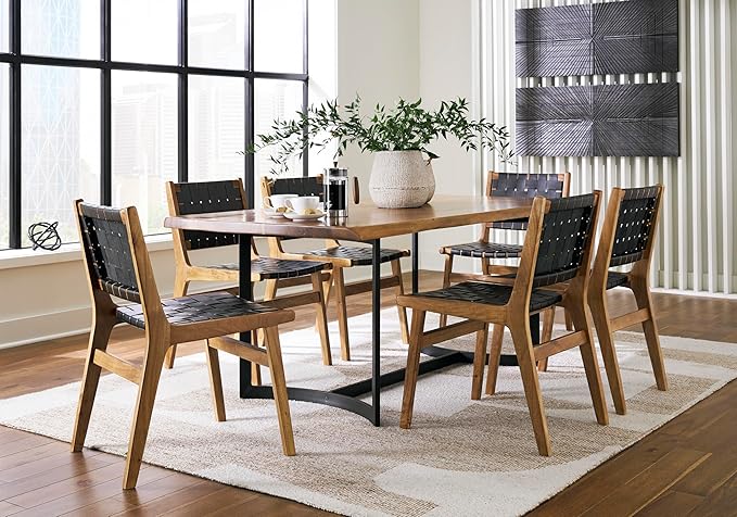 Signature Design by Ashley Fortmaine Contemporary Dining Table - Image 14