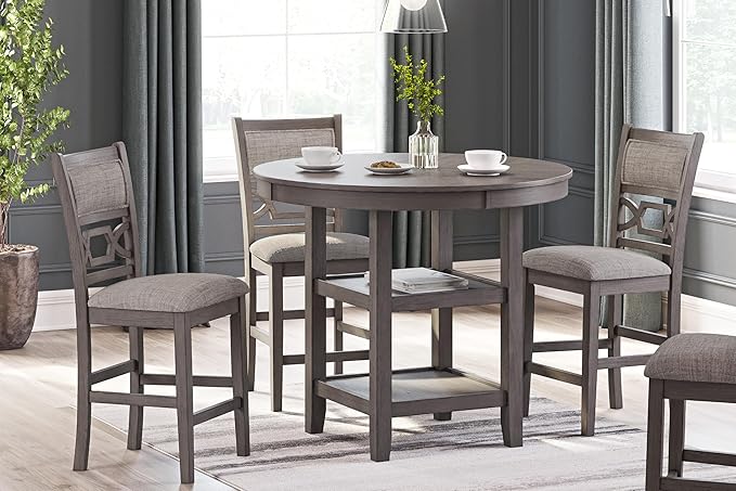 Signature Design by Ashley Wrenning Modern Diamond Patterned Counter Height - Image 15