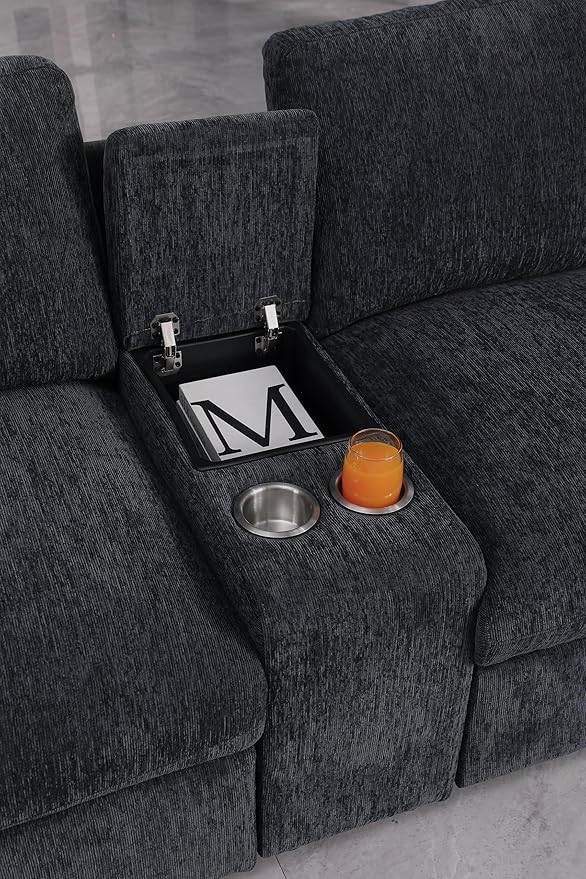 127" Modular Sectional Sofa, Modern Oversized Cloud Couch - Image 4